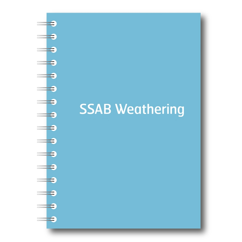 A5 Notebook SSAB Weathering 5 pcs/packproduct zoom image #1
