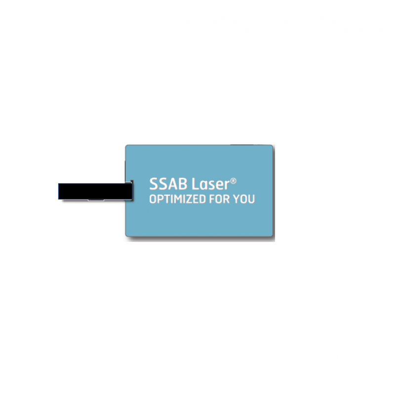 Luggage tag SSAB Laser®, 5 pcs/packproduct zoom image #1