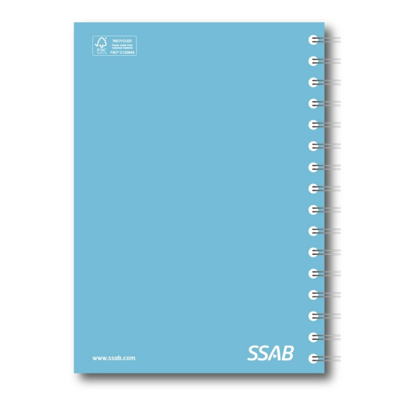A5 Notebook SSAB Laser® 5 pcs/pack