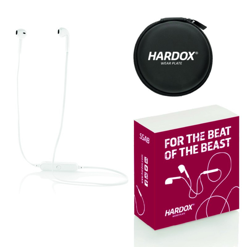 Earbuds wireless Hardox® Wear Plate
