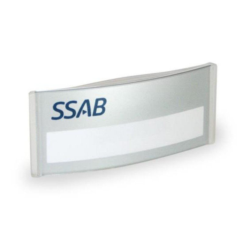 Name badge SSAB, 10 pcs/pack