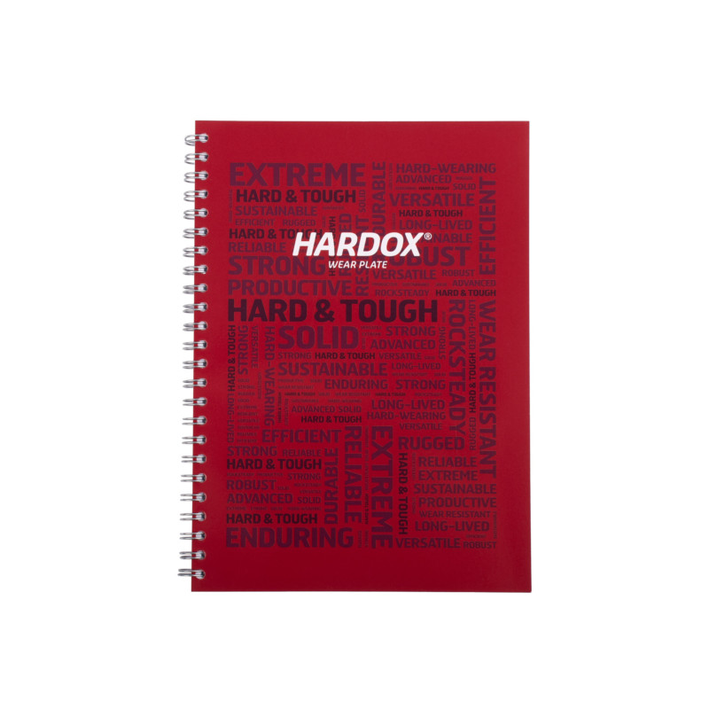 A5 Notebook Hardox Wear Plate/Hardox In My Body, 10pcs/pack