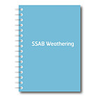 A5 Notebook SSAB Weathering 5 pcs/packproduct thumbnail #1