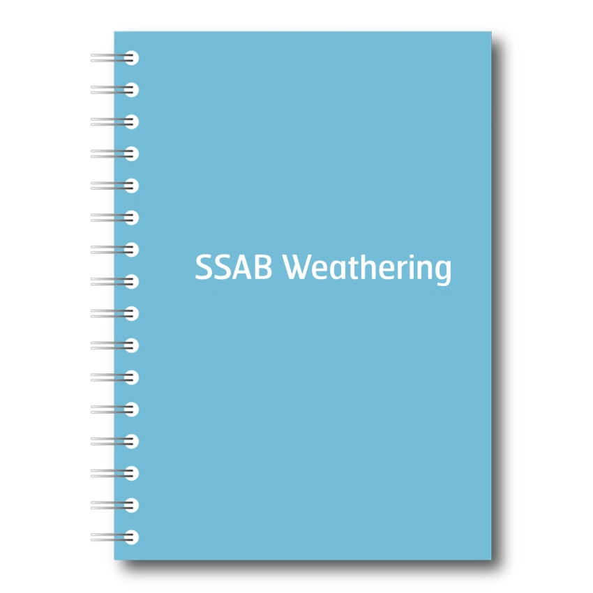 A5 Notebook SSAB Weathering 5 pcs/packproduct image #1