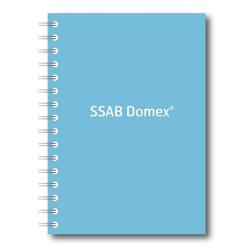 A5 Notebook SSAB Domex 5 pcs/packproduct image #1