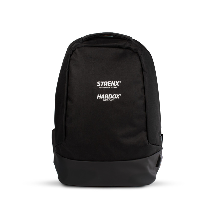Backpack anti-theft in RPET Strenx®/Hardox® product image #1